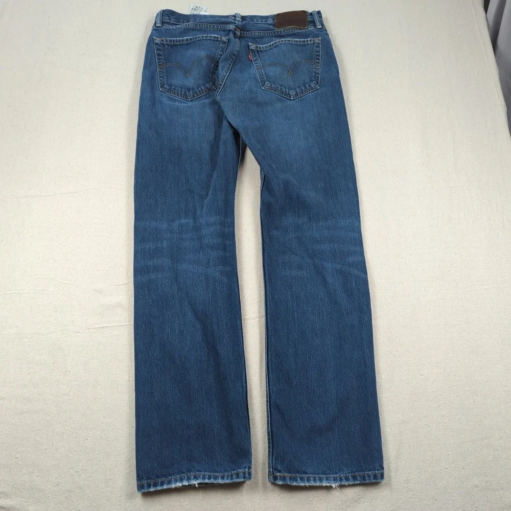 Levis‎ Brooks Brothers Jeans 32x32 Blue 505 Made in USA Limited Edition